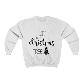 Lit as a christmas tree