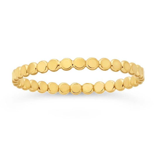 14k gold filled bubble ring
