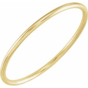14k solid gold Stacking rings