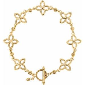 Floral inspired bracelet