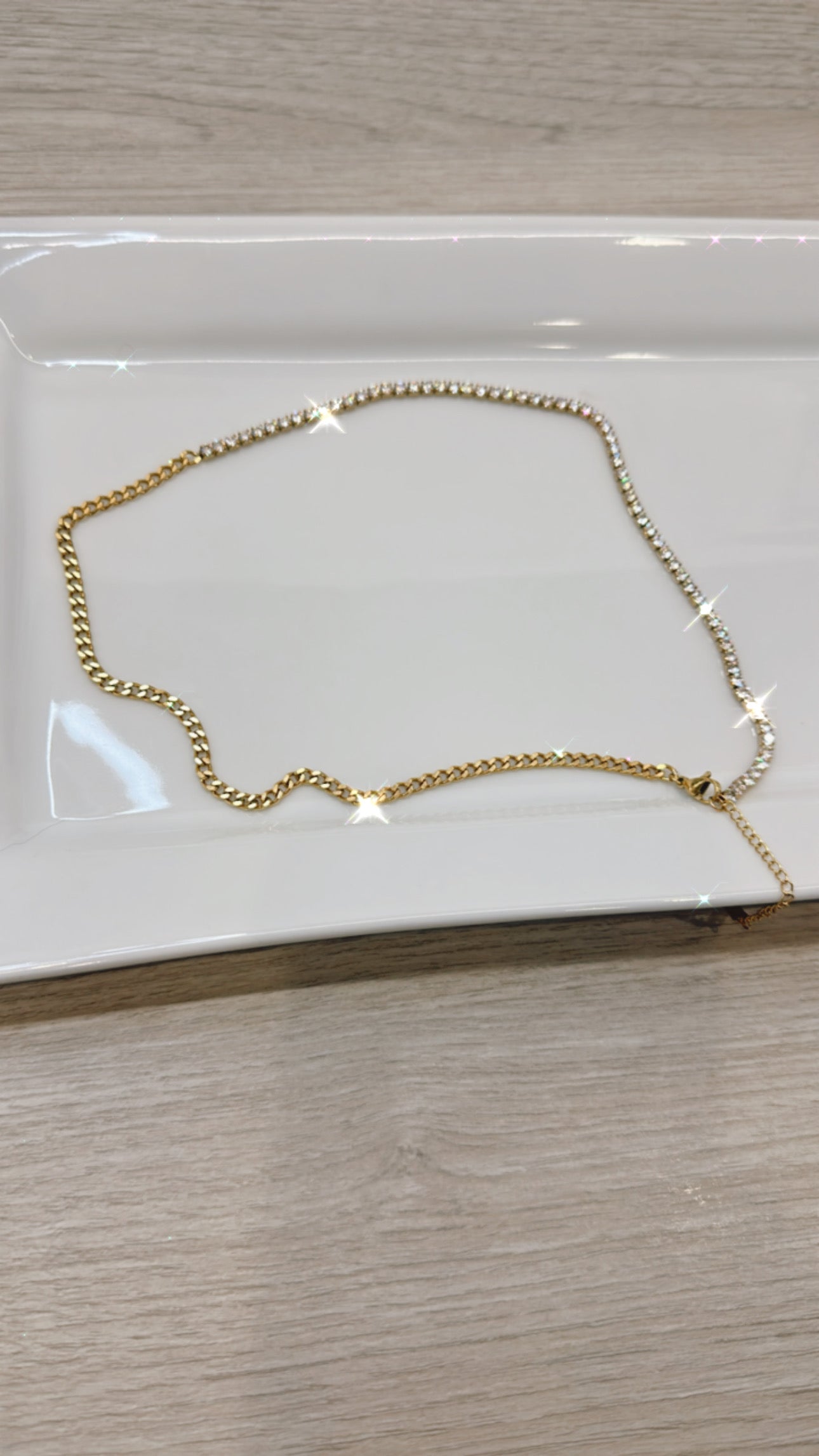 Half Cuban half cubic zirconia